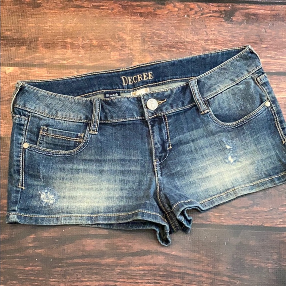 Decree Denim Shorts
